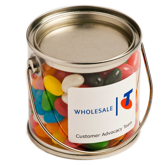 Small PVC Bucket Jelly Beans